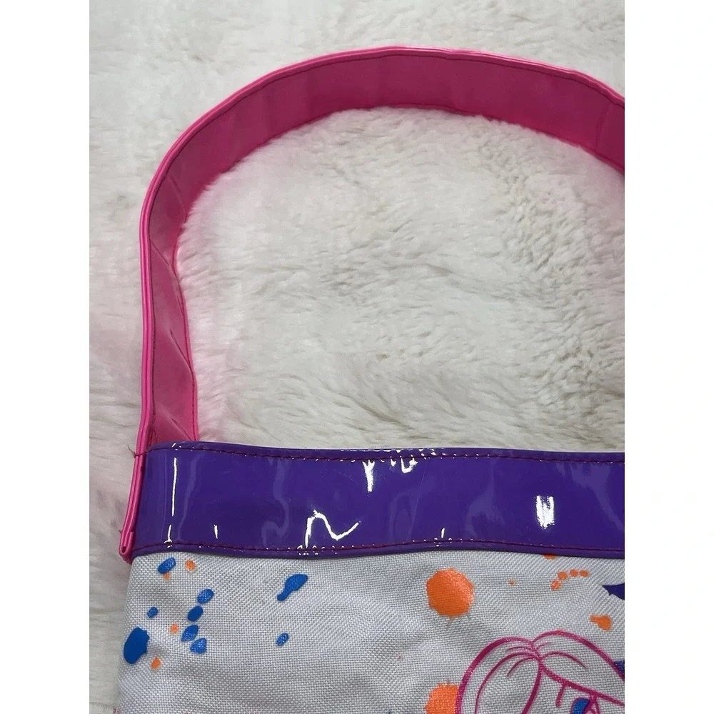 Bratz Neon Y2k Roller Skate Bag Purse Paint Splatter Doll Pink Purple